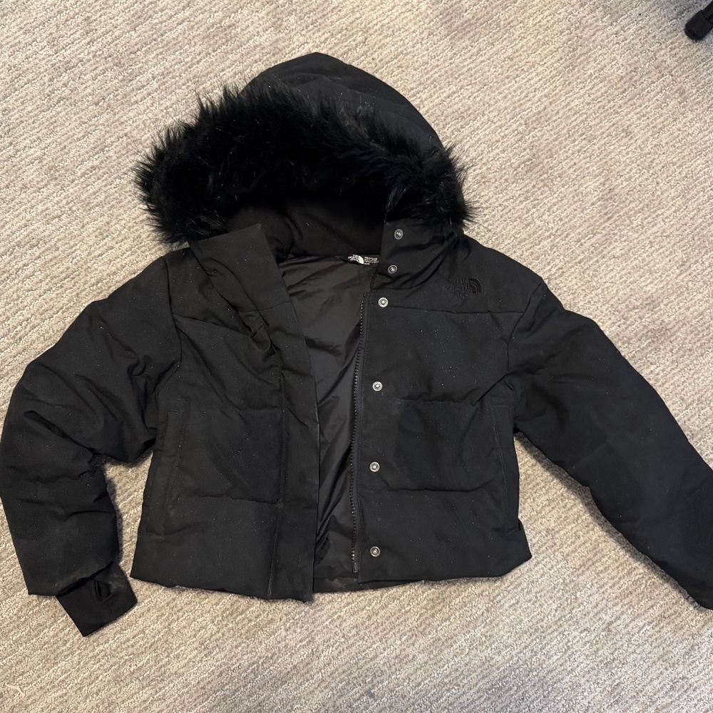GIRLS NORTH FACE COAT